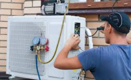 electric radiator installation